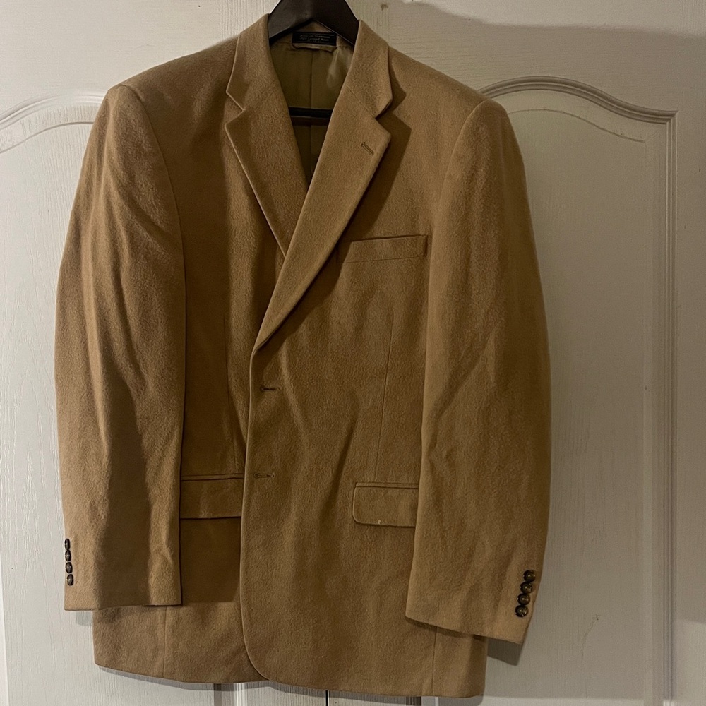 Elegant Tan Men's Blazer